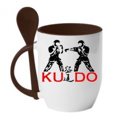 Чашка з ложкою Kudo Fight