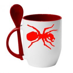 Чашка с ложкой Муравей