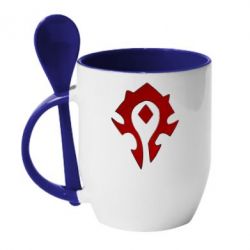 Чашка з ложкою Орда - PrintSalon