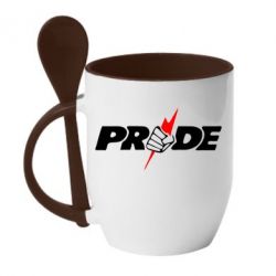 Чашка с ложкой Pride - PrintSalon
