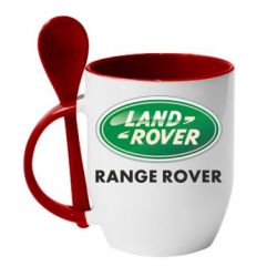 Чашка с ложкой Range Rover - PrintSalon