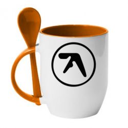 Чашка з ложкою selected ambient works - PrintSalon