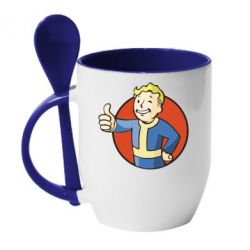 Чашка с ложкой Shelter - PrintSalon