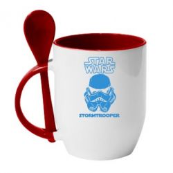 Чашка с ложкой STAR WARS - PrintSalon