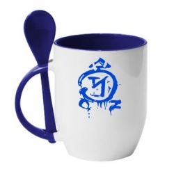 Чашка з ложкою Надприродне логотип