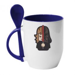 Чашка с ложкой Sweet Vader - PrintSalon