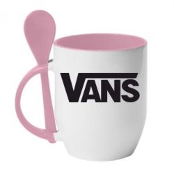 Чашка з ложкою Vans-PrintSalon Чашка з ложкою Vans