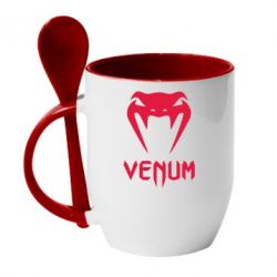 Чашка з ложкою Venum2 - PrintSalon