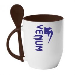 Чашка з ложкою Venum - PrintSalon