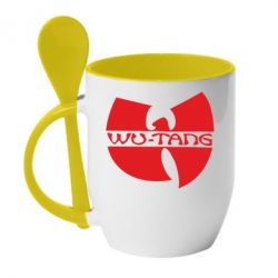 Чашка з ложкою WU-TANG - PrintSalon