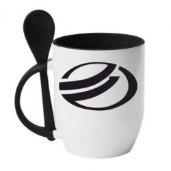 Чашка с ложкой ZAZ - PrintSalon
