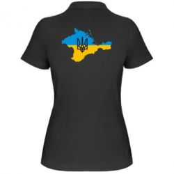 Женское поло Крым это Украина - PrintSalon