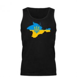 Мужская майка Крым это Украина - PrintSalon