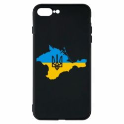Чехол для iPhone 8 Plus Крым это Украина - PrintSalon