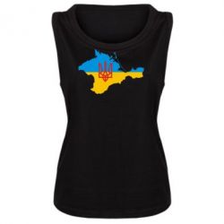 Женская майка Крым это Украина - PrintSalon