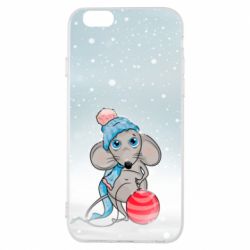Чохол для iPhone 6/6S Щур і снігопад - PrintSalon