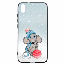 Чохол для Xiaomi Redmi 7A Щур і снігопад - PrintSalon