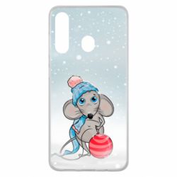 Чохол для Samsung M40 Щур і снігопад - PrintSalon
