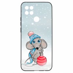 Чохол для Oppo A15s / A15 Щур і снігопад - PrintSalon