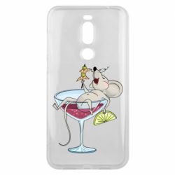 Чохол для Meizu X8 Щур в бокалі - PrintSalon