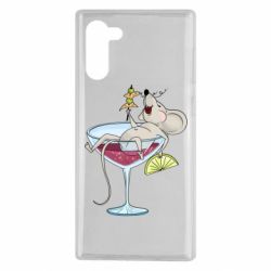 Чохол для Samsung Note 10 Щур в бокалі - PrintSalon