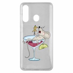 Чохол для Samsung M40 Щур в бокалі - PrintSalon