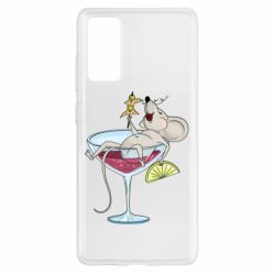 Чохол для Samsung S20 FE Щур в бокалі - PrintSalon