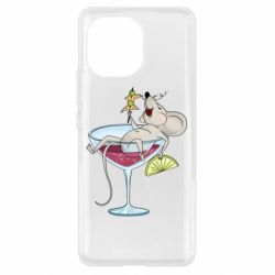 Чохол для Xiaomi Mi11 Щур в бокалі - PrintSalon