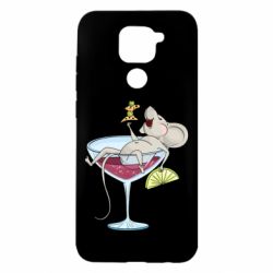 Чохол для Xiaomi Redmi Note 9 / Redmi 10X Щур в бокалі - PrintSalon