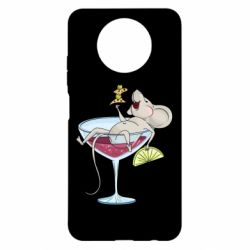 Чохол для Xiaomi Redmi Note 9 5G/Redmi Note 9T Щур в бокалі - PrintSalon