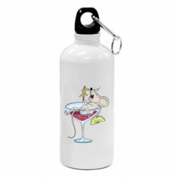 Фляга Крыса в бокале