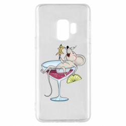 Чохол для Samsung S9 Щур в бокалі - PrintSalon