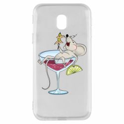 Чохол для Samsung J3 2017 Щур в бокалі - PrintSalon