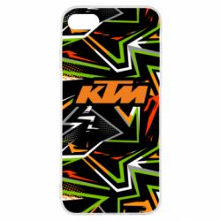 Чохол для iPhone SE 2022 KTM orange logo - PrintSalon