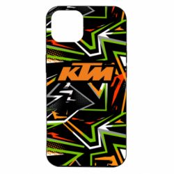 Чохол для iPhone 14 KTM orange logo - PrintSalon