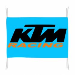 Флаг KTM Racing - PrintSalon