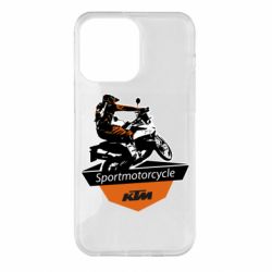 Чехол для iPhone 14 Pro Max KTM Sportmotorcycle Art - PrintSalon