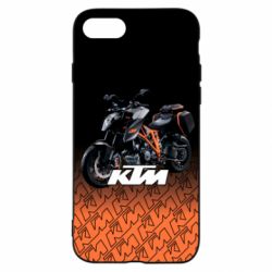 Чохол для iPhone SE 2022 KTM Sportmotorcycle-PrintSalon Чохол для iPhone SE 2022 KTM Sportmotorcycle