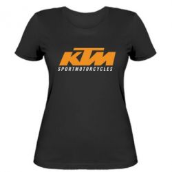 Женская футболка KTM Sportmotorcycles - PrintSalon