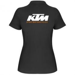 Женское поло KTM Sportmotorcycles - PrintSalon