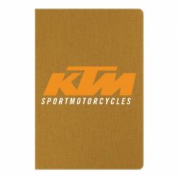Блокнот з принтом KTM Sportmotorcycles