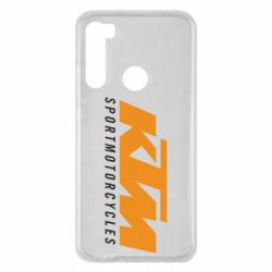 Чехол для Xiaomi Redmi Note 8 KTM Sportmotorcycles - PrintSalon