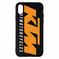 Чехол для iPhone X/Xs KTM Sportmotorcycles - PrintSalon