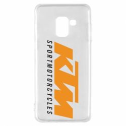 Чехол для Samsung A8 2018 KTM Sportmotorcycles-PrintSalon Чехол для Samsung A8 2018 KTM Sportmotorcycles