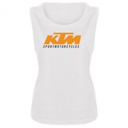Женская майка KTM Sportmotorcycles - PrintSalon