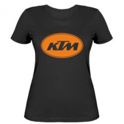 Жіноча футболка KTM - PrintSalon