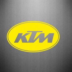 Наклейка KTM - PrintSalon