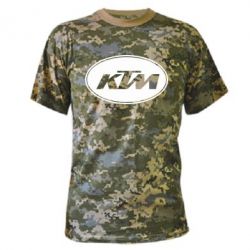 Камуфляжна футболка KTM - PrintSalon