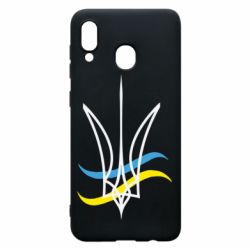 Чехол для Samsung A20 Кумедний герб України - PrintSalon