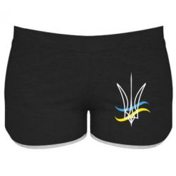 Женские шорты Кумедний герб України - PrintSalon